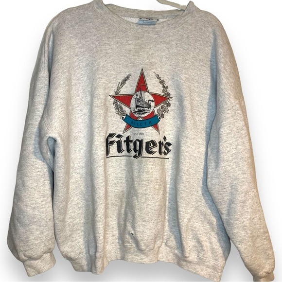 Lee Other - Unisex Vintage Lee Heavyweight Cotton Fitgers Duluth Crewneck Sweatshirt Size 2X